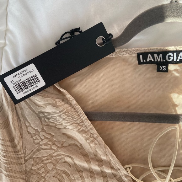 I.AM.GIA Nude Amina Dress nwt - Picture 2 of 4